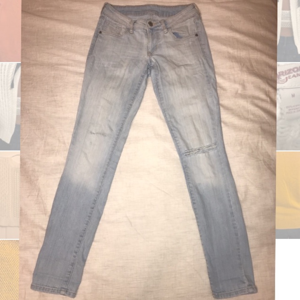 Old Navy Light Wash Skinny Jeans